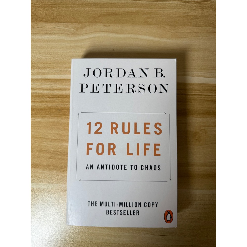 12‎ Rules For Life by Jordan B. Peterson An Antidote To Chaos Book